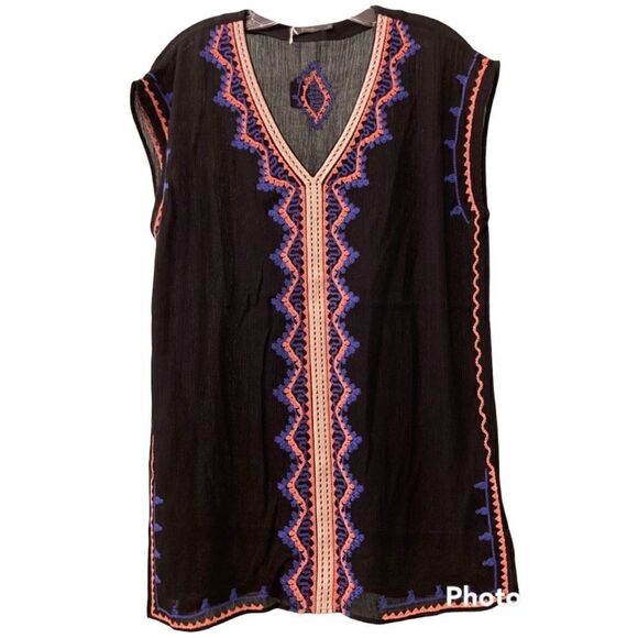 THML Sleeveless Black Dress/Tunic       Size Medium - Picture 1 of 3